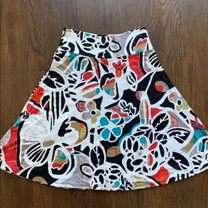 Multi colored skirt